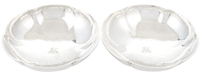 Lot 1037 - Two Tiffany & Co. Makers Sterling Silver Lobed...