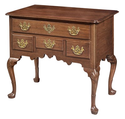 Lot 203 - Queen Anne Walnut Dressing Table Philadelphia,...