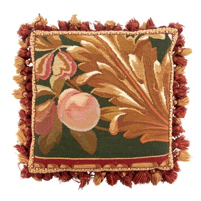 Lot 314 - Group of Three Tapestry Cushions Each square...