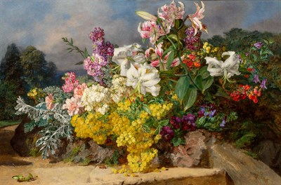 Lot 2042 - Martha Darley Mutrie British, 1824-1885 A...