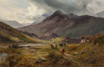 Lot 2003 - Alfred de Breanski, Snr. British, 1852-1928...