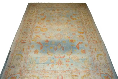 Lot 530 - Oushak Carpet West Turkey, mid 20th century...