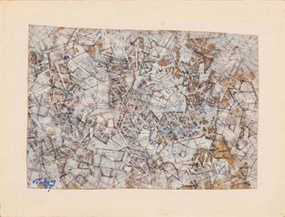 Lot 2008 - Mark Tobey American, 1890-1976 Untitled, 1957...