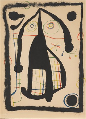 Lot 109 - Joan Miró L'ÉTRANGÈRE (M. 184) Color...