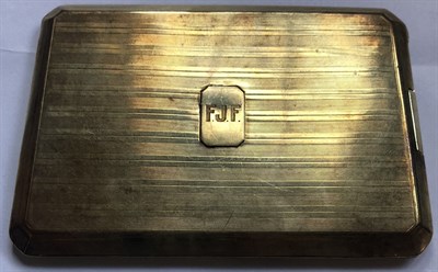 Lot 1385 - Gold Cigarette Case, Cartier