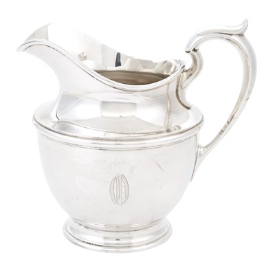 Lot 1061 - Gorham Sterling Silver Water Pitcher Height 8...