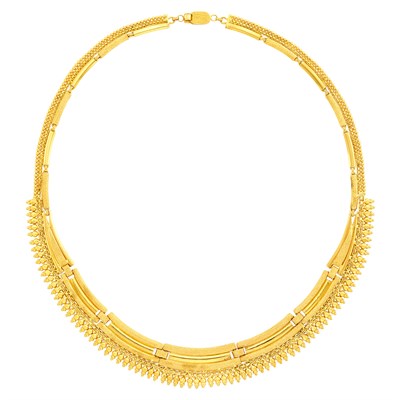 Lot 1404 - High Karat Gold Necklace