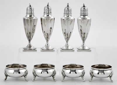Lot 1078 - Set of Four Tiffany Co. Makers Sterling Silver...