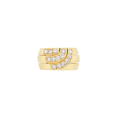 Lot 294 - Gold and Diamond Ring, Cartier