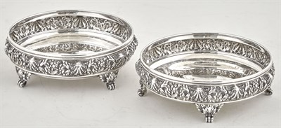 Lot 311 - Pair of Tiffany & Co. Sterling Silver Coasters...