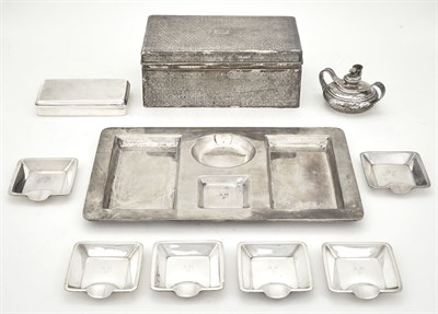 Lot 333 - Group of Tiffany & Co. Sterling Silver Smoking...