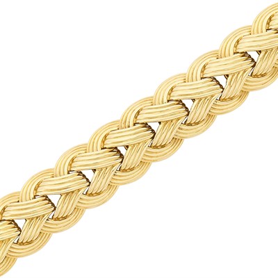 Lot 284 - Gold Bracelet, Van Cleef & Arpels