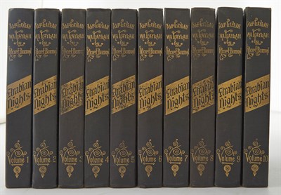 Lot 146 - BURTON, RICHARD [Arabian Nights]. The Book of...