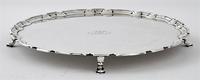 Lot 1090 - Tiffany & Co. Makers Sterling Silver Salver...