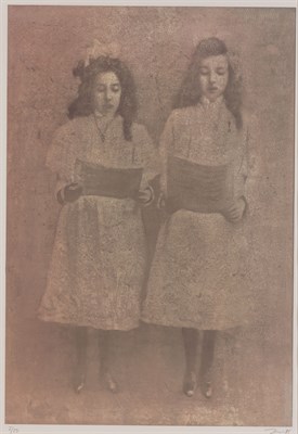 Lot 118 - Boris Zaborov (b. 1937) TWO SINGERS Color...