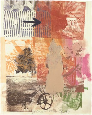 Lot 174 - Robert Rauschenberg [UNTITLED] Color offset...