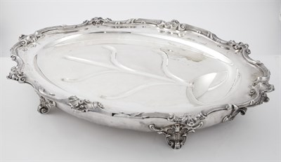 Lot 199 - Victorian Silver Plated Platter and Dome...