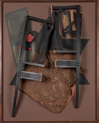 Lot 2030 - Louise Nevelson American, 1899-1988 Volcanic...