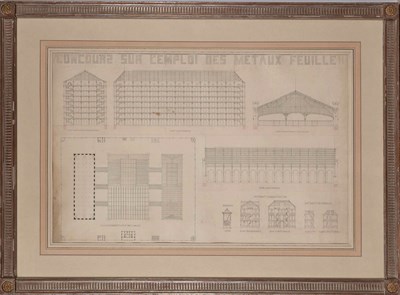 Lot 1034 - French School 19th/20th Century Architectural...
