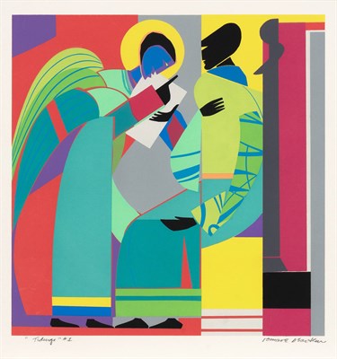 Lot 4 - Romare Bearden (1911-1988) TIDINGS (NOT IN...