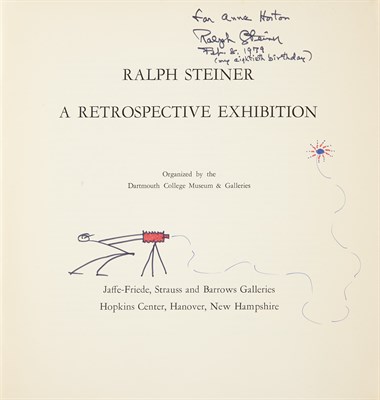 Lot 6 - [SIGNED PHOTOBOOKS] STEINER, RALPH. Two...