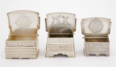 Lot 122 - Miscellaneous Group of Three Russian Silver...