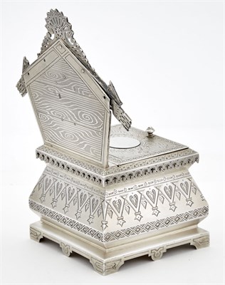 Lot 102 - Russian Silver-Gilt Salt Throne Maker's mark...