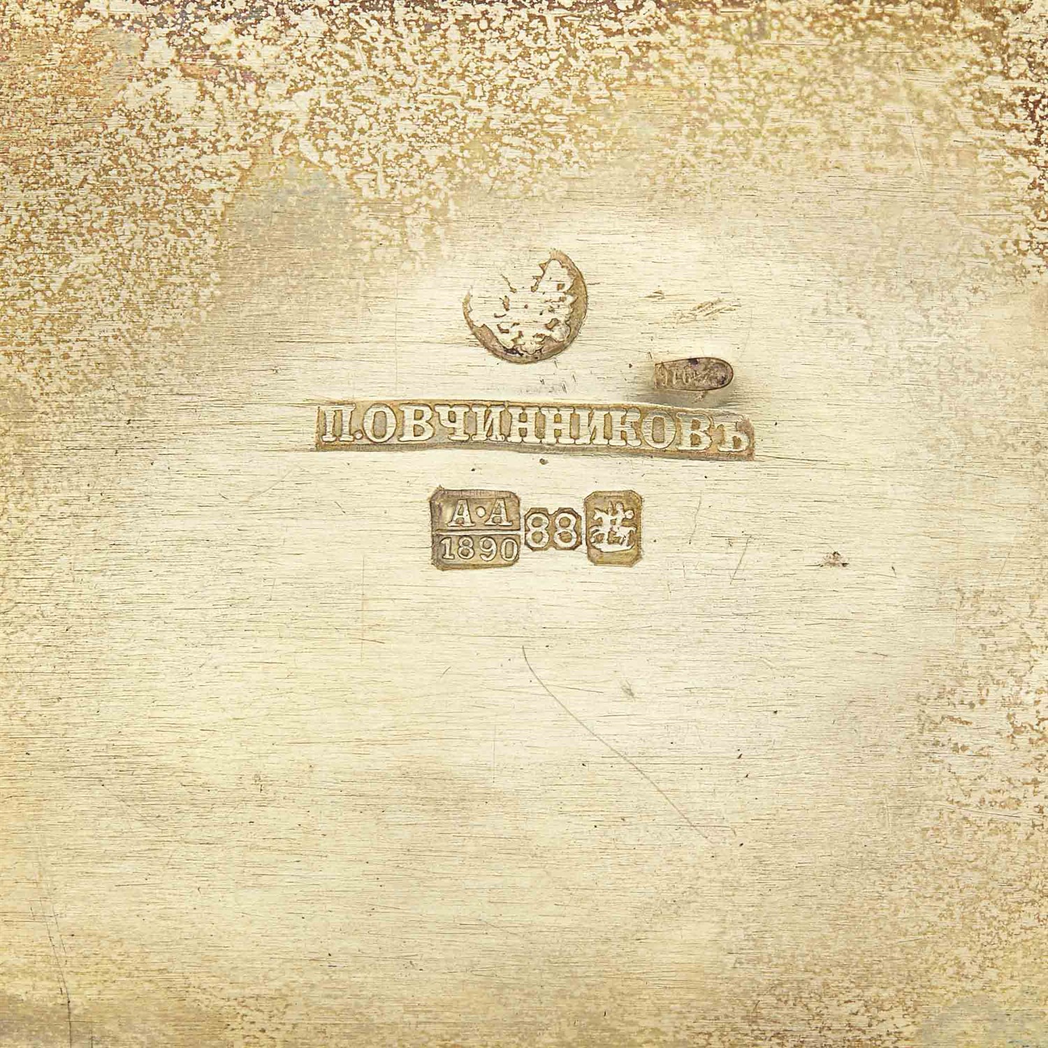 Lot 103 - Russian Silver-Gilt and Cloisonné Enamel Salt...