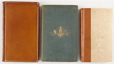 Lot 54 - [ANGLING IN ENGLAND] Three titles, comprising:...