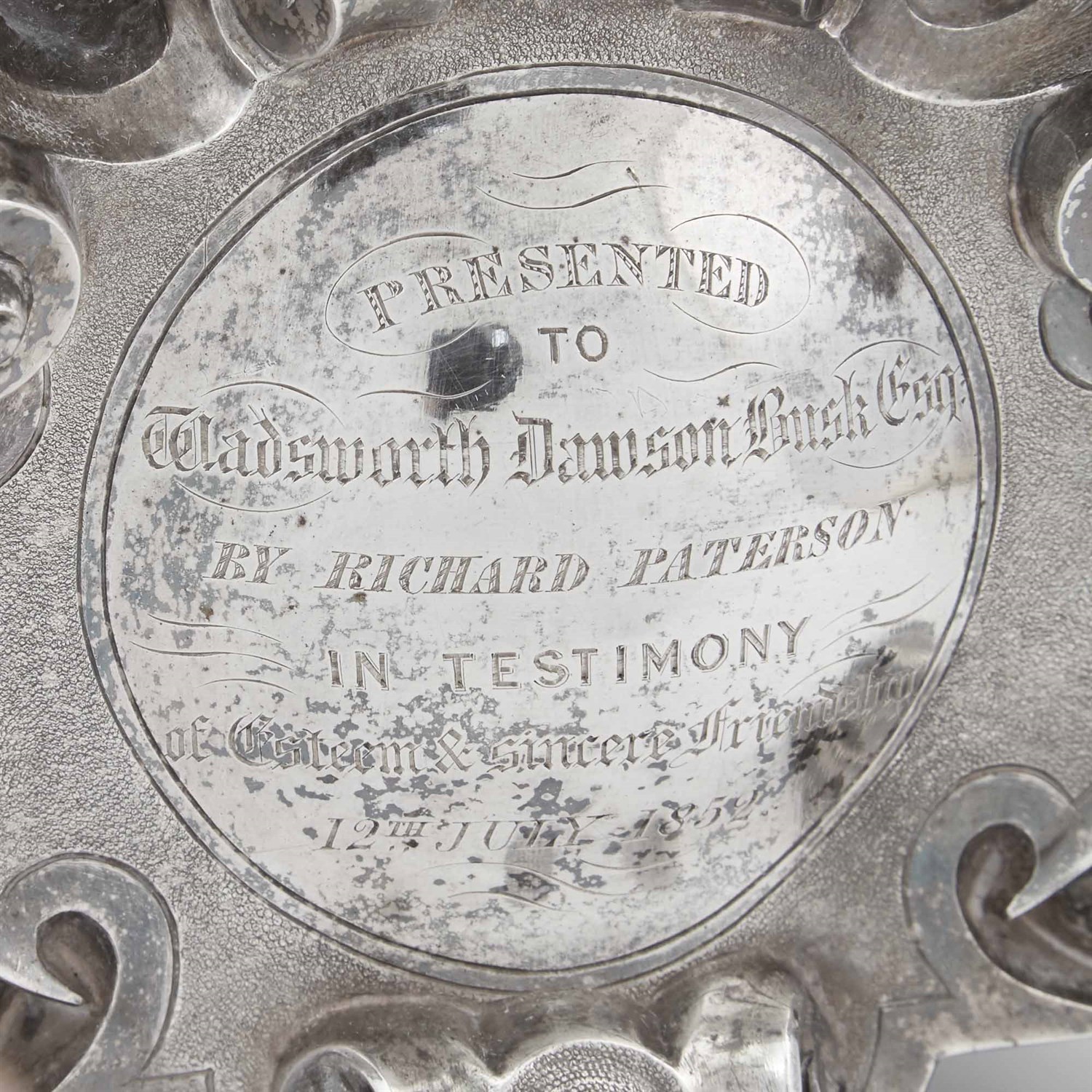 Lot 201 - Victorian Sterling Silver Seven-Light...