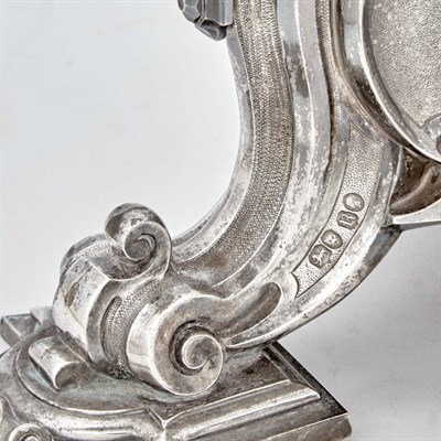 Lot 201 - Victorian Sterling Silver Seven-Light...