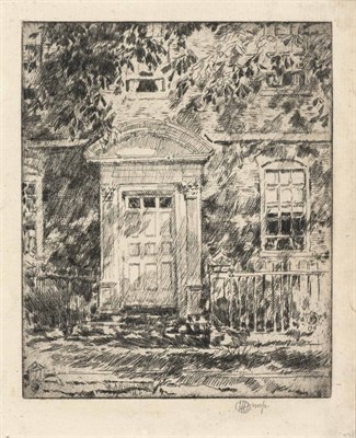 Lot 76 - Childe Hassam PORTSMOUTH DOORWAY (C./C. 104)...