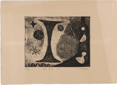 Lot 15 - Alexander Calder (1898-1976) THE BIG I Etching,...