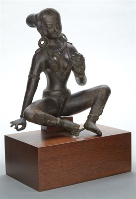 Lot 111 - Nepalese Bronze Figure of Tara Probably 19th...