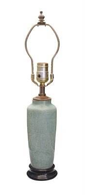 Lot 130 - Chinese Longquan Celadon Vase Ming Dynasty...