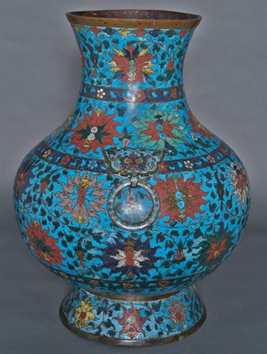 Lot 127 - Chinese Cloisonne Vase Ming Dynasty The hu...