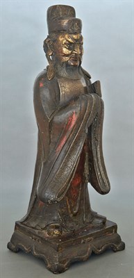 Lot 125 - Chinese Bronze Figure of an Immortal Qing...
