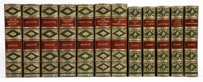 Lot 265 - [BINDINGS] Sets of Bronte and Hardy in near...