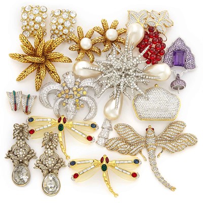 Lot 1681 - Group of Costume Jewelry