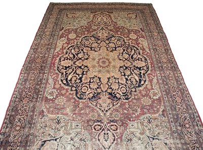 Lot 590 - Lavar Kerman Carpet Southeast Persia, last...