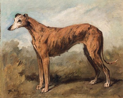 Lot 227 - John Emms British, 1843-1912 A Brindle...