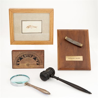 Lot 1013 - Group of Desk Articles Comprising a...