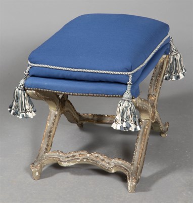 Lot 318 - Pair of Louis XV Painted and Parcel-Gilt...