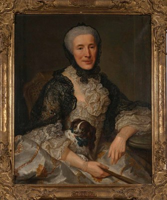 Lot 1036 - French School 18th/19th Century Portrait of a...