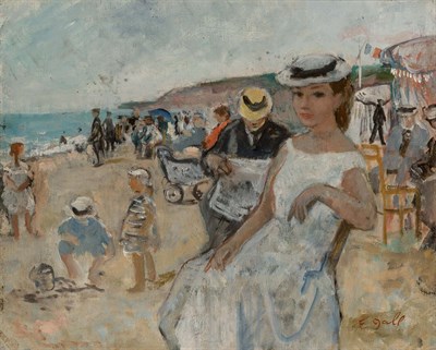 Lot 130 - Francois Gall French, 1912-1987 Eugenie Gall...
