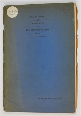 Lot 271 - SMEDLEY, HAROLD HINSDILL What's What and Who's...