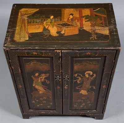 Lot 292 - Pair of Chinese Polychrome-Decorated and...