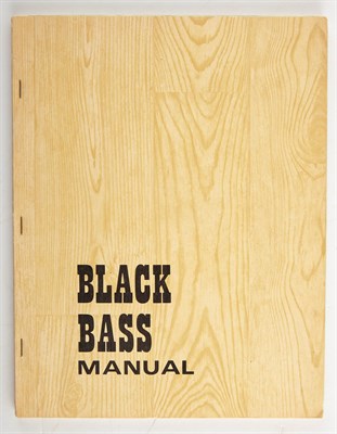 Lot 66 - BEERY, CHARLES C. Black Bass Manual. With...