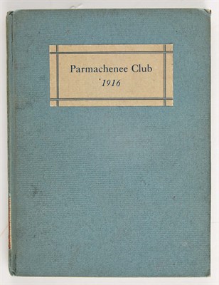 Lot 231 - [PARMACHENEE CLUB] Constitution, By-laws,...