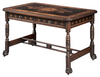 Lot 312 - Herter Brothers Aesthetic Movement Rosewood,...